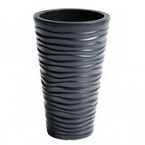 Plastična saksija plastična sand slim 30X52CM kameno siva sa uloškom pr DPSA300-405U cene