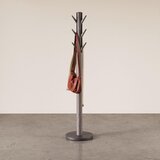 Umbra Siv obešalnik iz lesa kavčukovca Flapper - Umbra | Shoptok.si