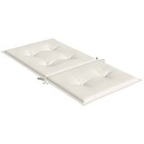  Jastuci za stolice 6 kom prošarano krem100x50x4 cm tkanina | shoptok.hr