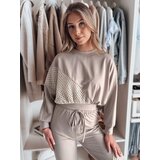 DStreet Bluza damska oversize ELEGRA mokka | shoptok.hr