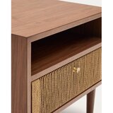 Kave Home Smeđi noćni ormarić u dekoru oraha Elan – | shoptok.hr