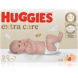 Huggies Extra Care Pelene 2, 3-6kg, 58 komada | ePonuda.com