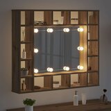  Ogledalo ormar s policom Umjetnički hrast 91 x 15 x 76,5 cm | shoptok.hr