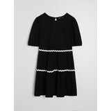Sinsay Mini babydoll haljina s viskozom | shoptok.hr