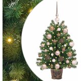  Umjetno božićno drvce s 150 LED svjetlima Zelena 75 cm PE i PVC | shoptok.hr