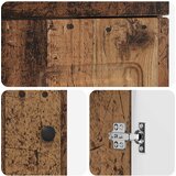  Kupaonski umivaonik s sudoperom Staro drvo 42 x 40 x 84,5 cm | shoptok.hr