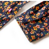  Dječja haljina s dugim rukavima modra 140 | shoptok.hr