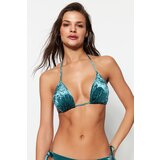 Trendyol Bikini Top - Blue - Textured | shoptok.hr