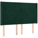  box spring s madracem LED tamnozeleni 140x200 cm baršun | shoptok.hr