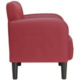 SOFA Sedežna garnitura z nasloni za roke vino rdeča 54 cm, (21749634) | Shoptok.si