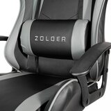 Gejmerska stolica FIORANO crna/siva | Eponuda.com