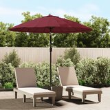 Vanjski suncobran s aluminijskim stupom 270 cm bordo Cijene