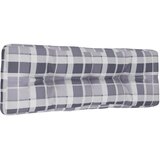  Jastuk za palete sivi karirani 120 x 40 x 12 cm od tkanine | Eponuda.ba