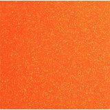 The Unique Paper Company Plain Glitter - Ukrasni papir 1,5m - Plain Glitter, Neon Orange Cene