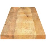 vidaXL Mizna plošča 160x20x2,5 cm pravokotna trden mangov les | Shoptok.si