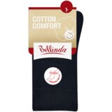 Bellinda COTTON COMFORT SOCKS - Women's cotton socks with comfortable hem - black | shoptok.hr