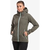 Kilpi Women's softshell jacket RAVIA-W Dark green | shoptok.hr