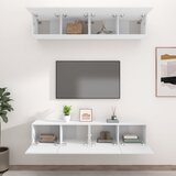 TV ormarići 4 kom bijeli 80 x 30 x 30 cm od konstruiranog drva | Eponuda.ba