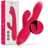 Intense Dua Multifunction Rechargeable Vibrator Up & Down with Red Tongue