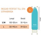 BUNTES BRETT prevleka za likalno desko s toplotno odbojnim slojem - 140 x 50 cm odprta embalaža | Shoptok.si
