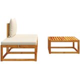  Vrtni set od 3 dijela s jastucima, akacija i ratan | shoptok.hr