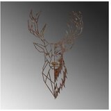 WALLXPERT Dekorativni metalni zidni pribor Rusty Deer 3 | ePonuda.com
