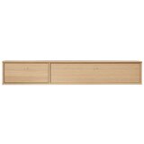 Hammel Furniture TV omarica v hrastovem dekorju v naravni barvi 133x22 cm Mistral – Cene