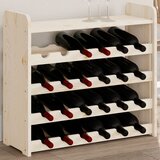 vidaXL Stojalo za vino z zgornjo ploščo 67,5x25x60 cm trdna borovina Cene