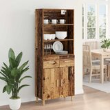  Highboard Staro drvo 69,5 x 32,5 x 180 cm Konstruirano drvo | shoptok.hr
