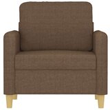  Fotelj rjav 60 cm blago | Shoptok.si