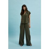 Moodo Women's summer trousers - khaki Cene