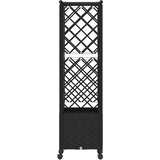  Povišeni krevet s mrežom i krovom Crna 124 x 40 x 142 cm PP | shoptok.hr