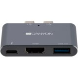 Canyon DS-1 USB-C Multiport Docking Station with 3 port cijene