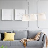  Luster na sajli AIDA 3xE27/60W/230V prečnik 25 cm hrast/bela | Eponuda.com