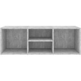  Klupa za spremanje obuće siva boja betona 105x35x35 cm iverica | shoptok.hr