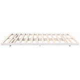  Krevetna konstrukcija Bijelo 180 x 210 cm Čvrsto borovo drvo | shoptok.hr
