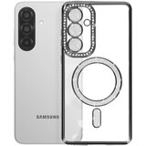 AVIZAR MagSafe etui za Galaxy A37 z bleščečim robom, Črna, (5000274204) | Shoptok.si