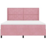  Krevet s opruga kutije Ružičasta 180 x 200 cm Baršun | shoptok.hr