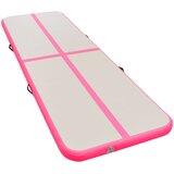 Strunjača na napuhavanje s crpkom 600 x 100 x 10 cm PVC roza | shoptok.hr