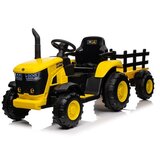 Premium Stil Dečiji Traktor na Akumulator Sa Prikolicom Žuti ( 12622 ) | Eponuda.com