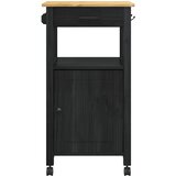  Kuhinjski kolica MONZA Crna 48 x 40 x 88,5 cm | shoptok.hr