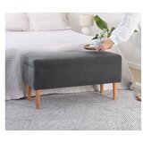 Atelier Del Sofa Tabure Glend, 100x50x43cm, Tamnosivi | Eponuda.ba