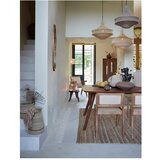 Light & Living Rjava jedilna miza z mizno ploščo iz akacije 100x200 cm Quenza – | Shoptok.si