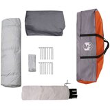 Instant šator ALTA Siva i narančasta 458 x 400 x 230 cm Čelik | shoptok.hr