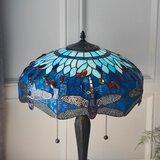  Endon 64089 - Stona lampa Tiffany DRAGONFLY 2xE27/60W/230V, prečnik 41 cm | Eponuda.com