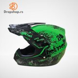 Prolinetech Cross/Enduro kaciga – PLT/HE-GRE (M) | Eponuda.com
