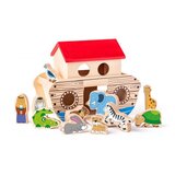 Molarem Home Drvena Noina arka s figurama 19x22,5x12,5 cm Cijene