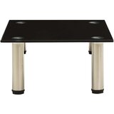 TV stalak crni 40 x 35 x 17 cm od kaljenog stakla | shoptok.hr
