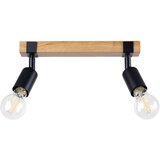  Sollux SL.1296 - Spot svetiljka ZUCA 2xE27/15W/230V crna | Eponuda.com