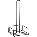 Stojalo za papirnate brisače kovina MODERN KITCHEN 15,5x15,5x31 črna 1 kos, (5000191667)